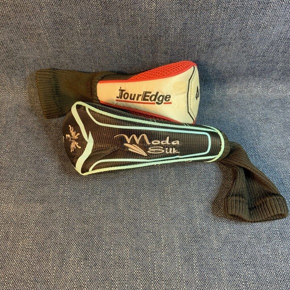 Tour Edge Other 2 Tour Edge Golf Club Head Covers Moda Silk 3 And Reaction 4 Poshmark